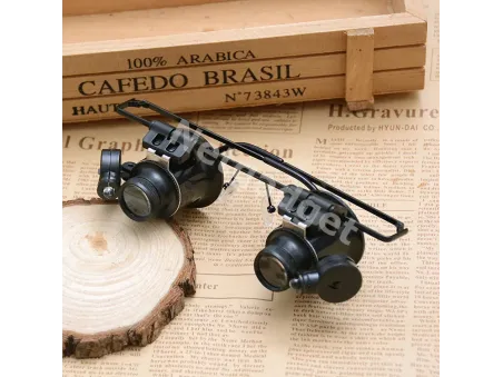 Lunettes loupe - Loupe binoculaire 20X - Netgadget