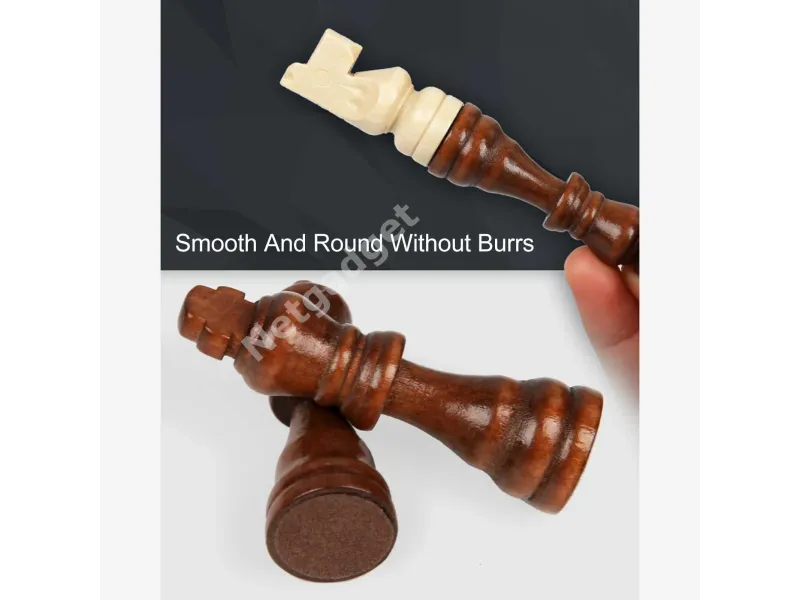Échiquier en bois - Jeu d'échecs - Netgadget