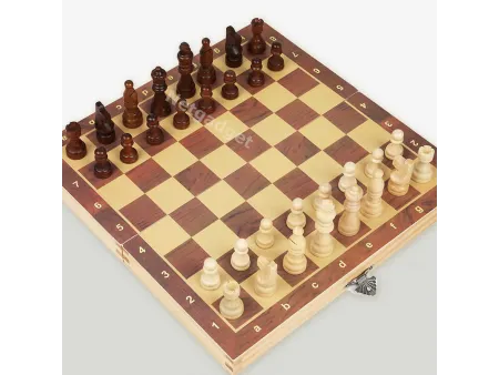 Échiquier en bois - Jeu d'échecs - Netgadget