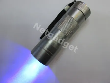 Lampe de poche UV ultraviolet à LED