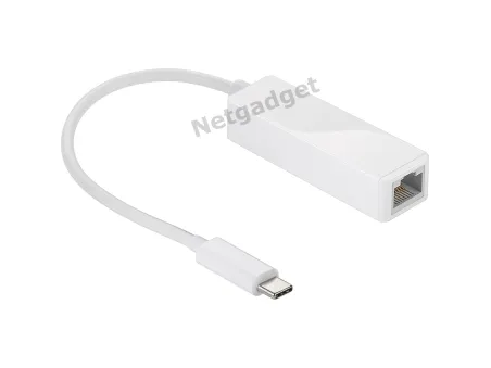 Adaptateur USB3.1 Type-C à RJ45 - Netgadget
