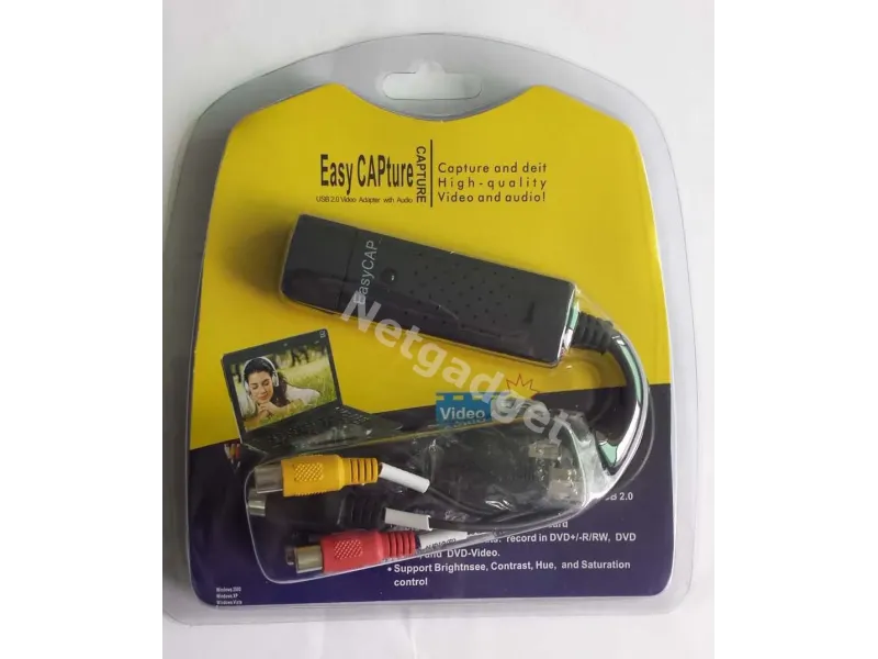 Convertisseur VHS EasyCAP - Netgadget