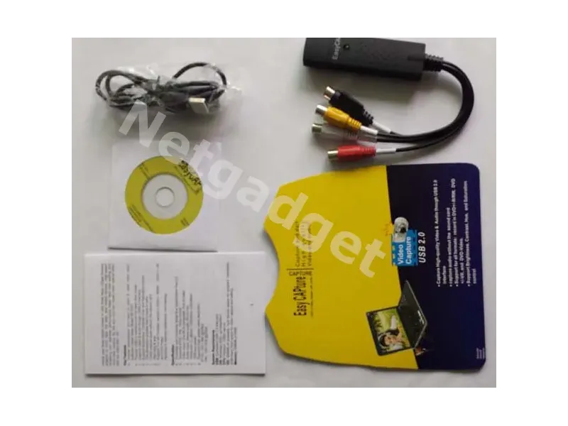 Convertisseur VHS EasyCAP - Netgadget