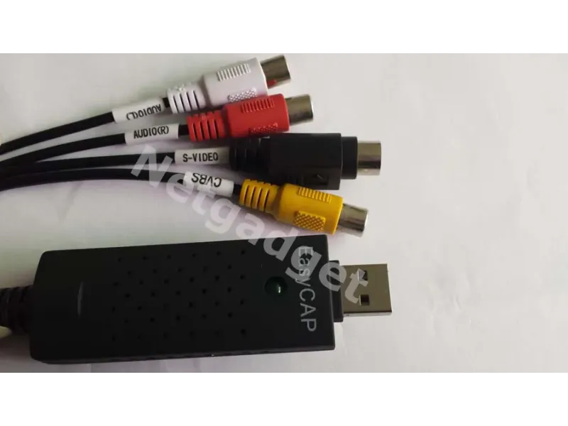 Convertisseur VHS EasyCAP - Netgadget