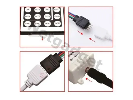 Ruban LED 5m de 150 LED RGB SMD - Netgadget
