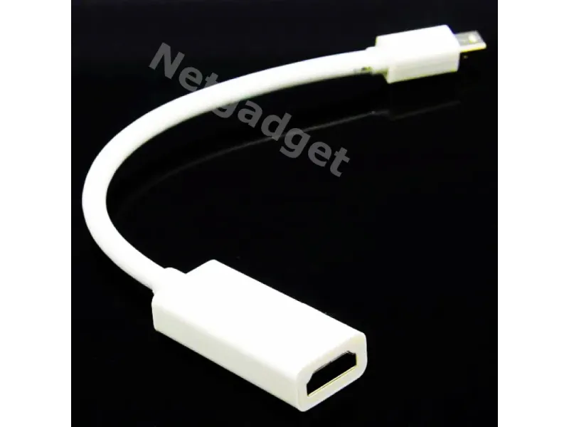 Adaptateur Mini DisplayPort DP à HDMI - Netgadget