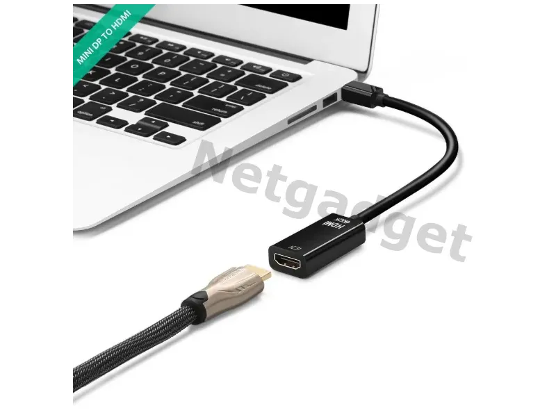 Adaptateur Mini DisplayPort DP à HDMI - Netgadget