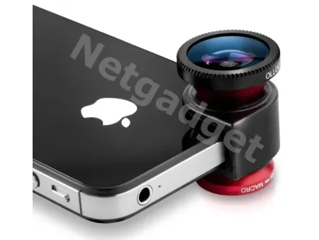 Objectif iPhone 3en1 - Netgadget