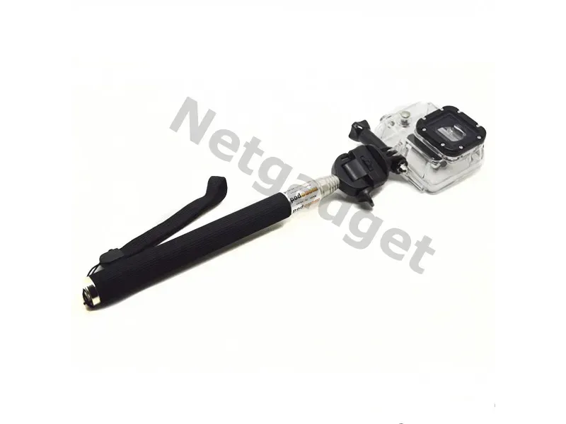Monopod télescopique + Adaptateur GoPro - Netgadget