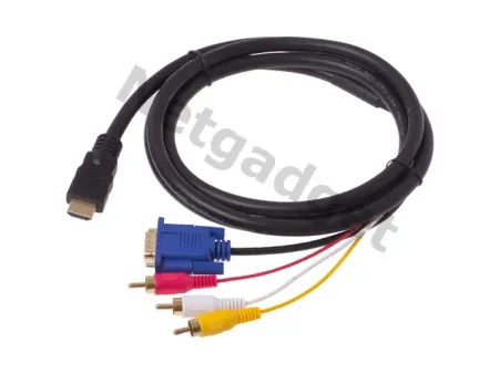 Cable HDMI à VGA+3RCA - Netgadget