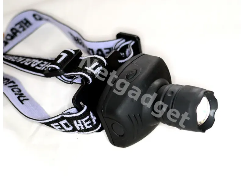 Mini lampe torche frontale 3W