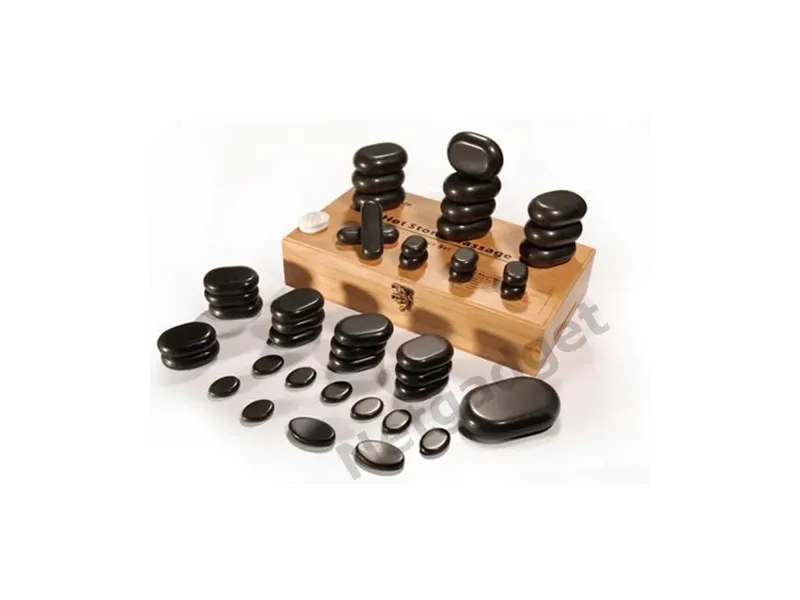 36 pierres de massage + chauffe pierre 6Q