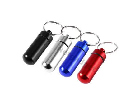 4x Porte-Clés Pilulier