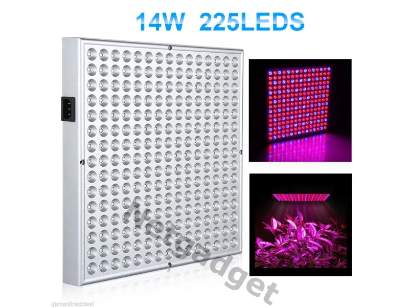Lampe LED pour plantes fleurs 14W 225LED