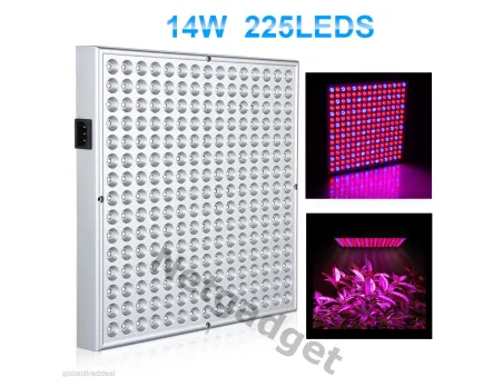 Lampe LED pour plantes fleurs 14W 225LED