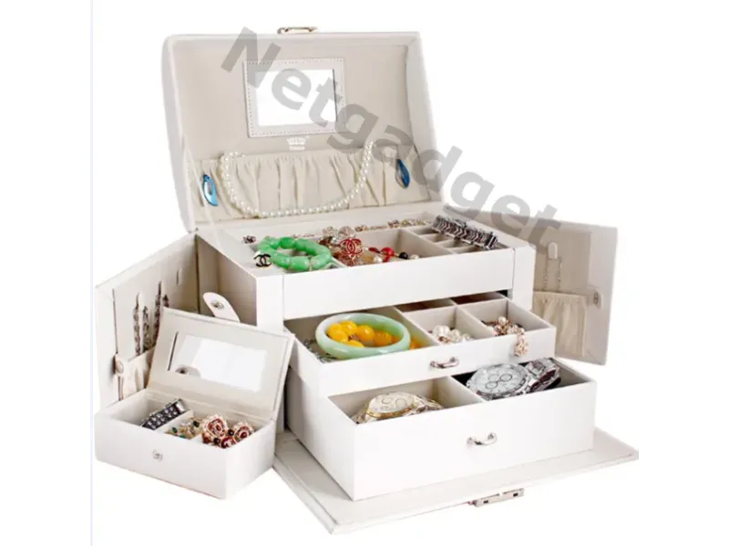 Coffret à bijoux - Boîte à bijoux deluxe