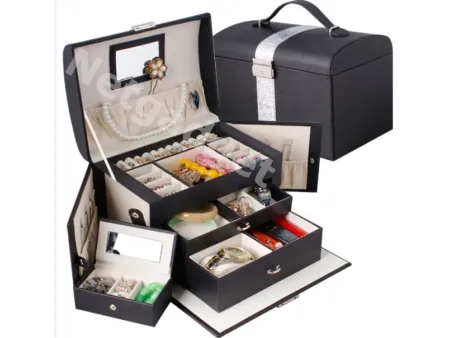 Coffret à bijoux - Boîte à bijoux deluxe