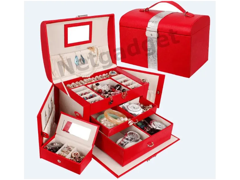 Coffret à bijoux - Boîte à bijoux deluxe