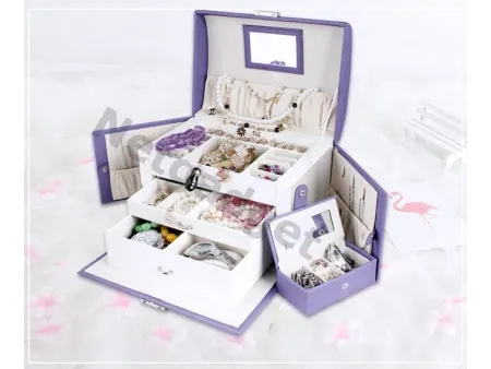 Coffret à bijoux - Boîte à bijoux deluxe