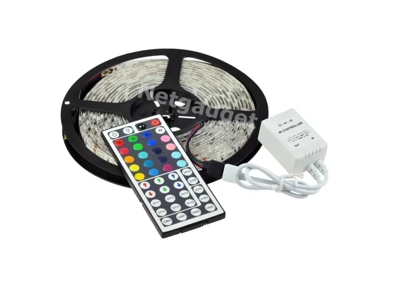 Ruban LED 5m de 150 LED RGB SMD - Netgadget