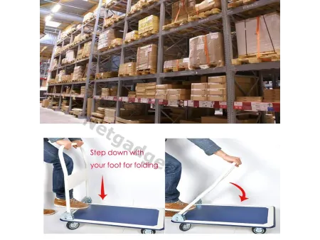Chariot - Trolley bleu - Netgadget